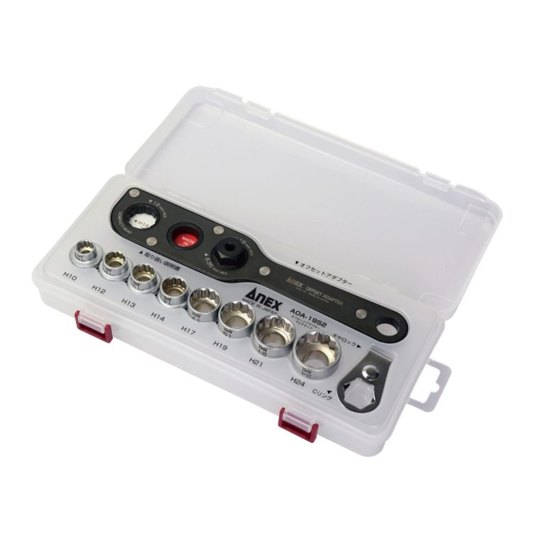 アネックス(Anex) AOA-19S2 オフセットアダプター19ｍｍ マルチセット