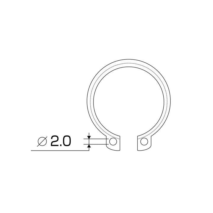 アネックス(Anex) AOA-30CR オフセットアダプター30mm用 ソケット用Ｃリング