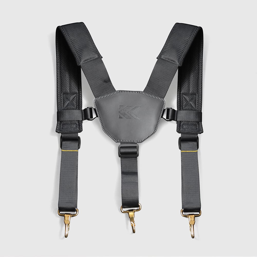 [ASP-LBG] KUROKIN 黒金(Black & Gold) サスペンダーLサイズ 単品1個