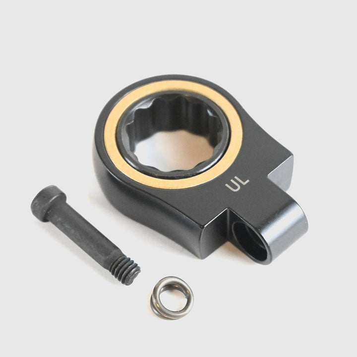 [CWLA-13-BG] KUROKIN 黒金(Black & Gold) 交換用首振りラチェットヘッド 13mm 1セット