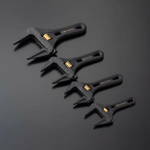 [FLS-28-BG] KUROKIN 黒金(Black & Gold) ライトショートモンキー（グリップ付） 単品1丁