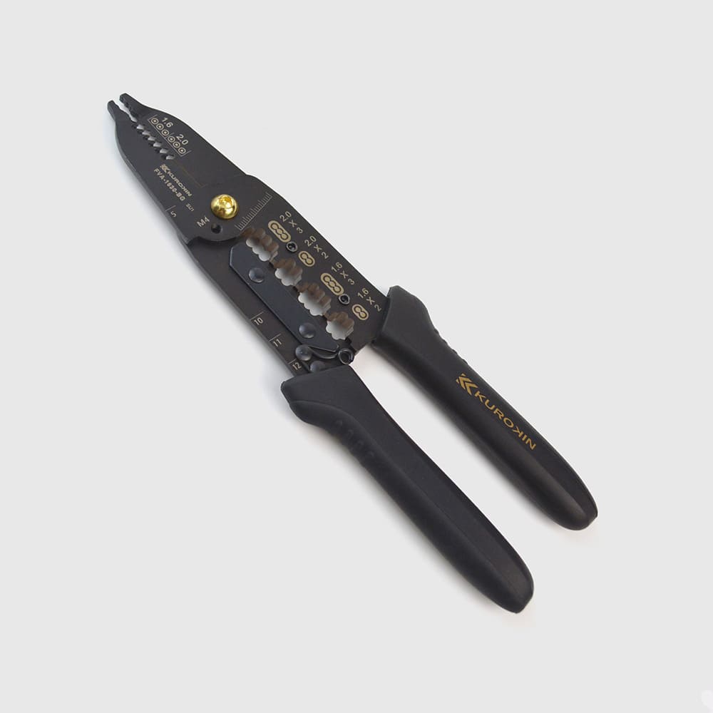 [FVA-1630-BG] KUROKIN 黒金(Black & Gold) 電工VAストリッパ 単品1丁