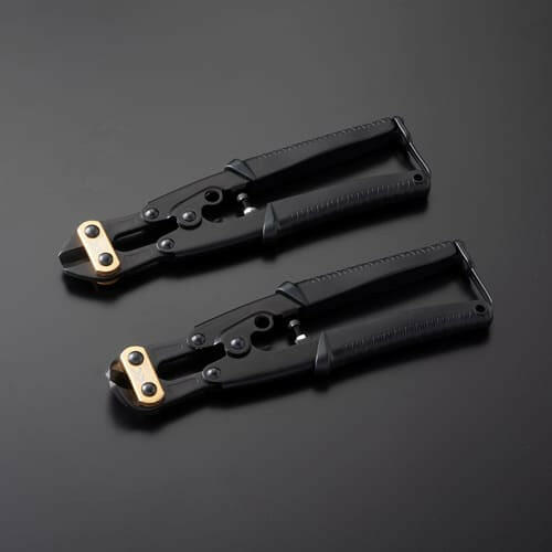 [PC11-200BG] KUROKIN 黒金(Black & Gold) アルミピアノ線クリッパー 単品1丁