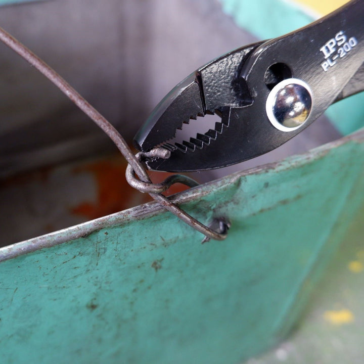 IPS PLIERS ゼブラカラー コンビ(グリップ付) 150mm PL-150GB 画像3