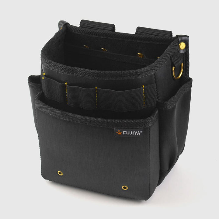 [PS-23BG] KUROKIN 黒金(Black & Gold) 腰袋スタンダード3段 単品1個