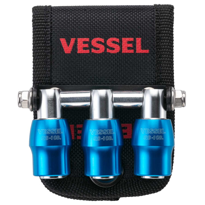 VESSEL クイックキャッチャー３連ホルダー QB-10B3B QB-10B3B