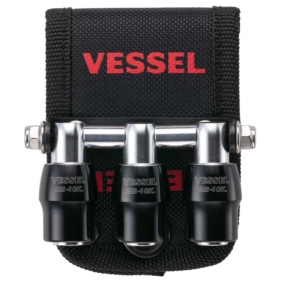 VESSEL クイックキャッチャー３連ホルダー QB-10B3K QB-10B3K