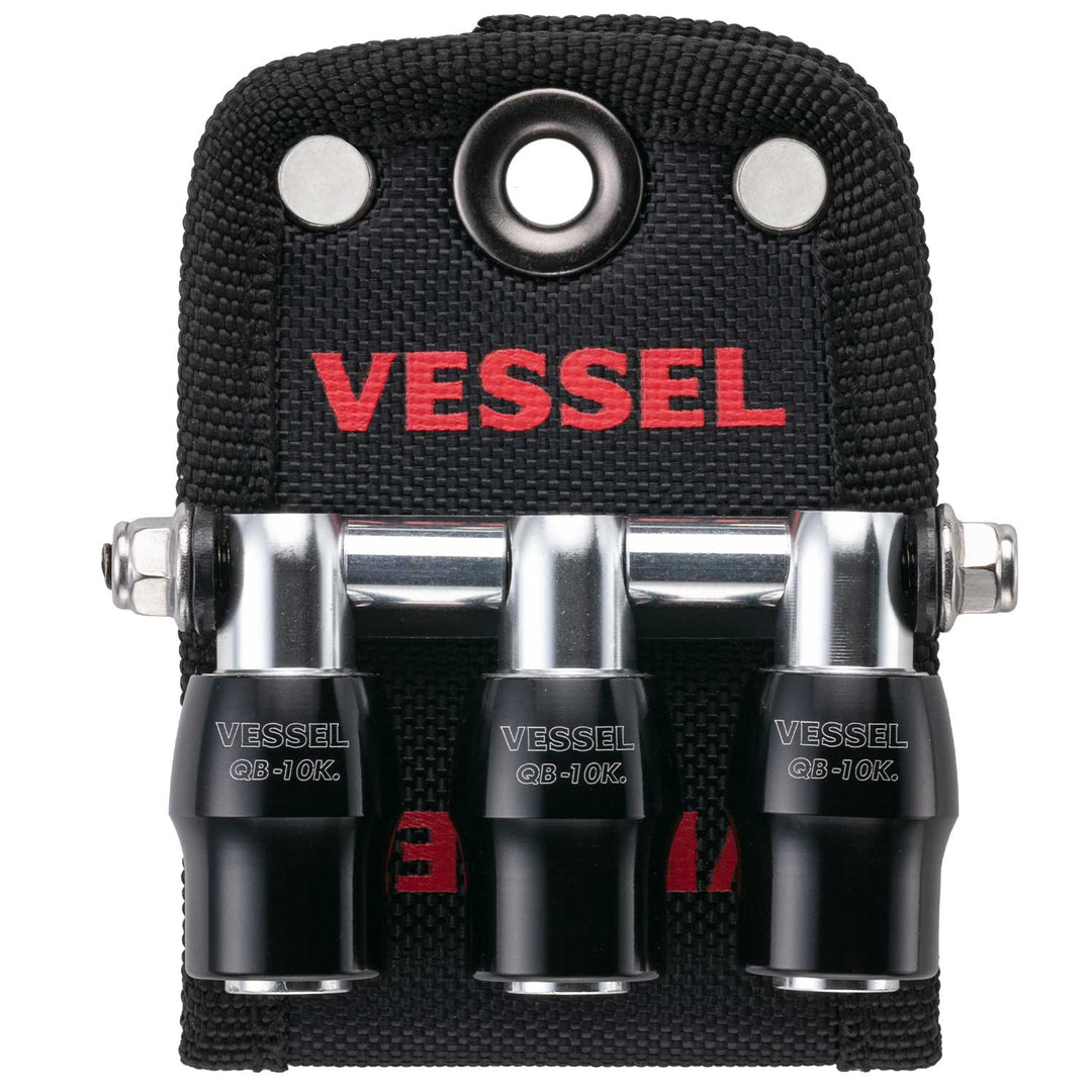 VESSEL クイックキャッチャー３連ホルダー QB-10B3K QB-10B3K