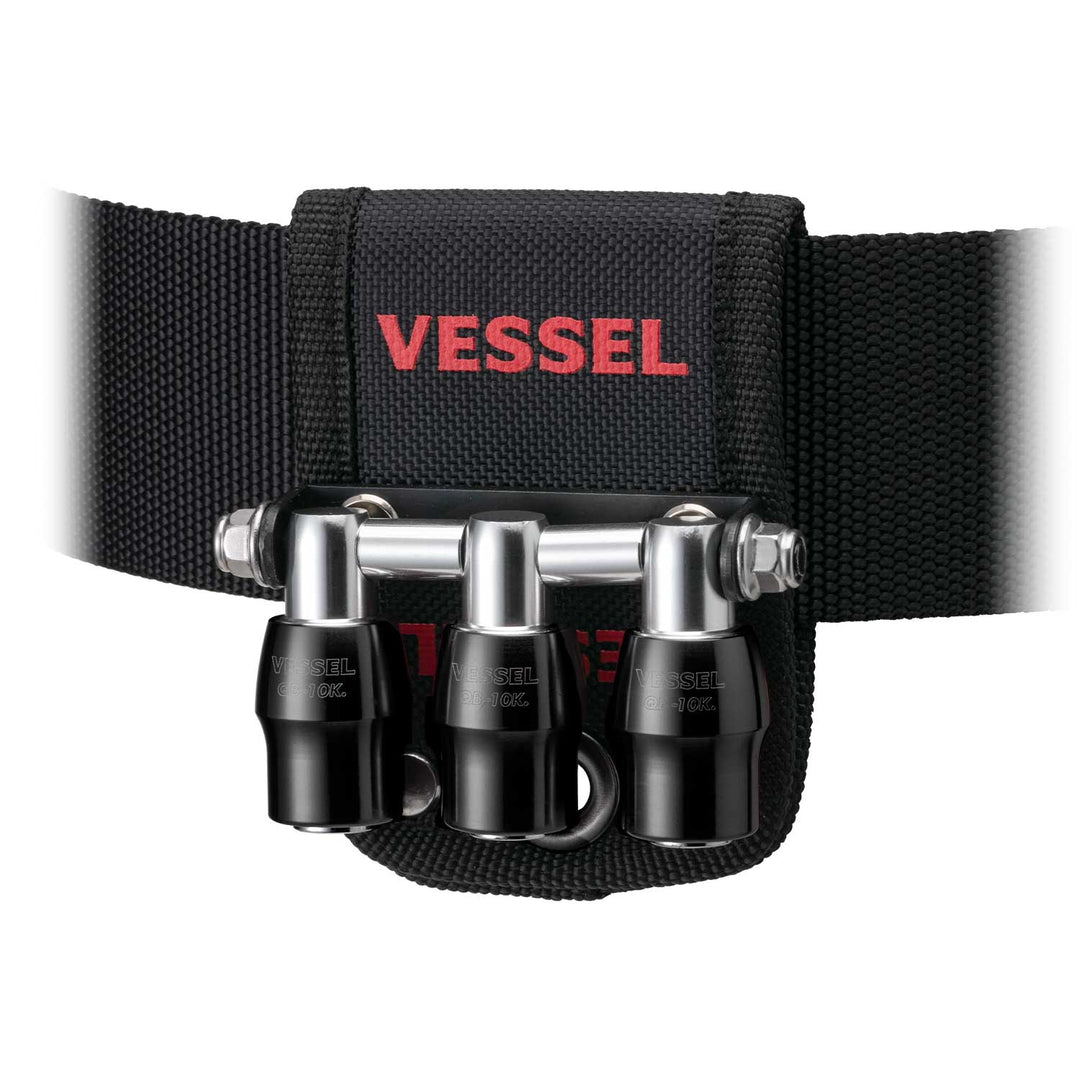 VESSEL クイックキャッチャー３連ホルダー QB-10B3K QB-10B3K