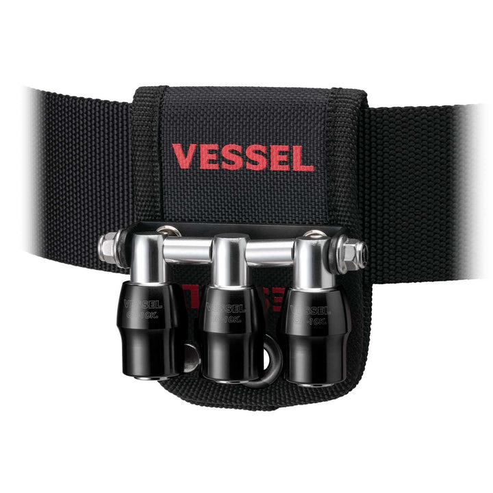 VESSEL クイックキャッチャー３連ホルダー QB-10B3K QB-10B3K