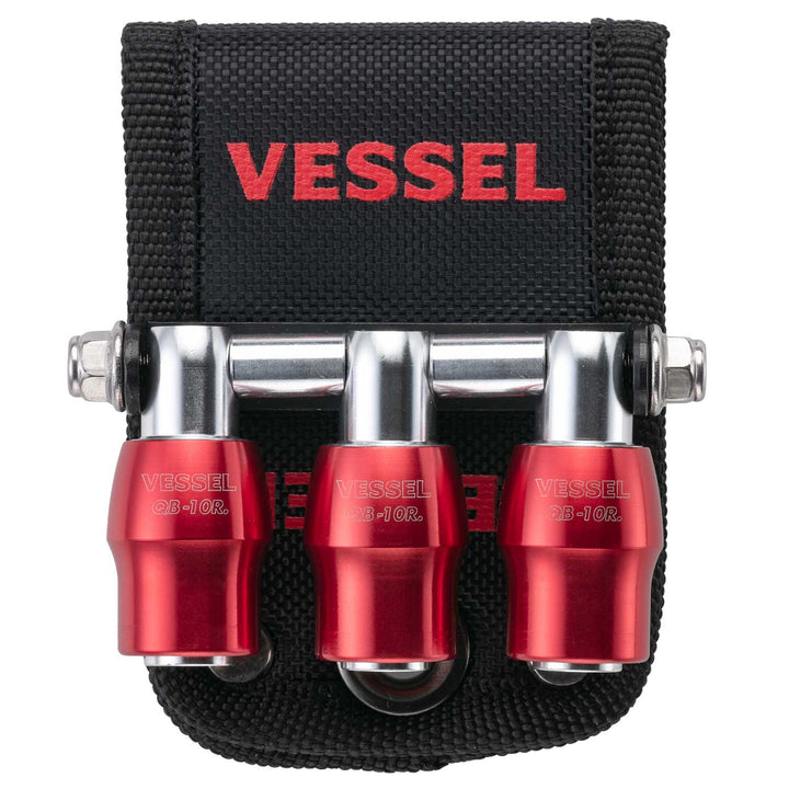 VESSEL クイックキャッチャー３連ホルダー QB-10B3R QB-10B3R