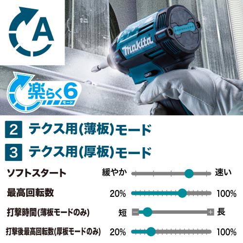 「本体のみ」Makita｜マキタ 40Vmax充電式インパクトドライバ TD002G １台 本体のみ（セットバラシ品-オープンボックス）