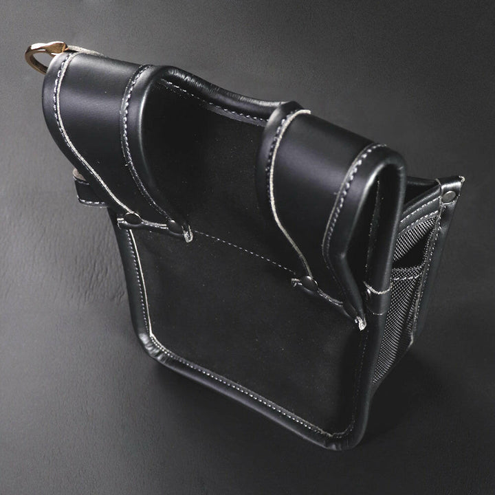 [AB-41BG] KUROKIN 黒金(Black & Gold) 建築薄型腰袋1段 単品1個 - MisakaZoo