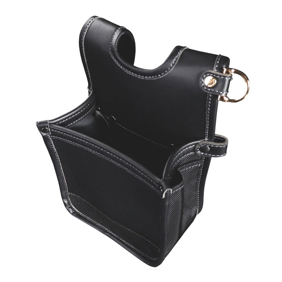 [AB-41BG] KUROKIN 黒金(Black & Gold) 建築薄型腰袋1段 単品1個 - MisakaZoo