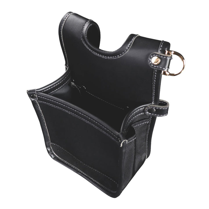 [AB-41BG] KUROKIN 黒金(Black & Gold) 建築薄型腰袋1段 単品1個 - MisakaZoo