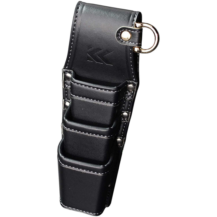 [AH-63BG] KUROKIN 黒金(Black & Gold) ホルダー3段 LIGHT PU LEATHER SERIES 単品1個 - MisakaZoo