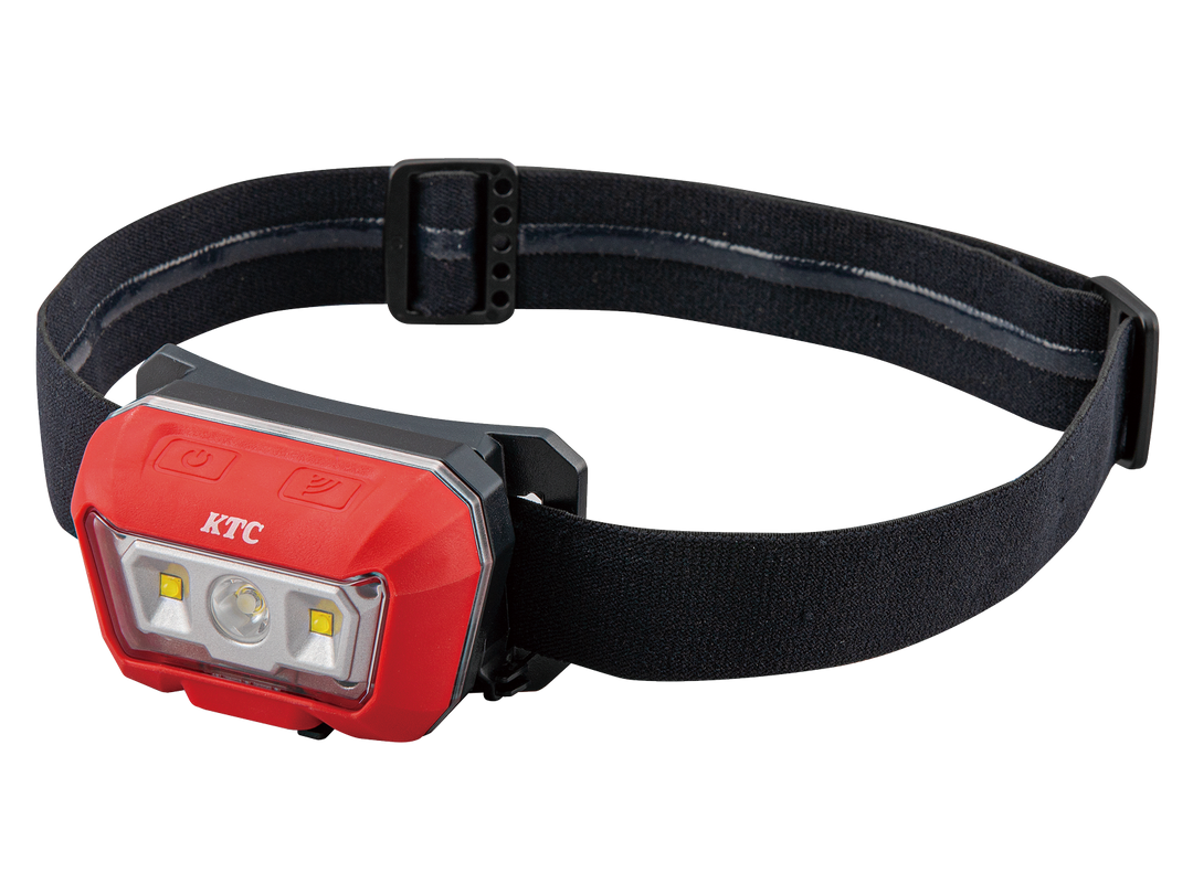 [AL813M] KTC(京都機械工具)充電式LEDヘッドライト（最大400lm・IP65） 単品1本