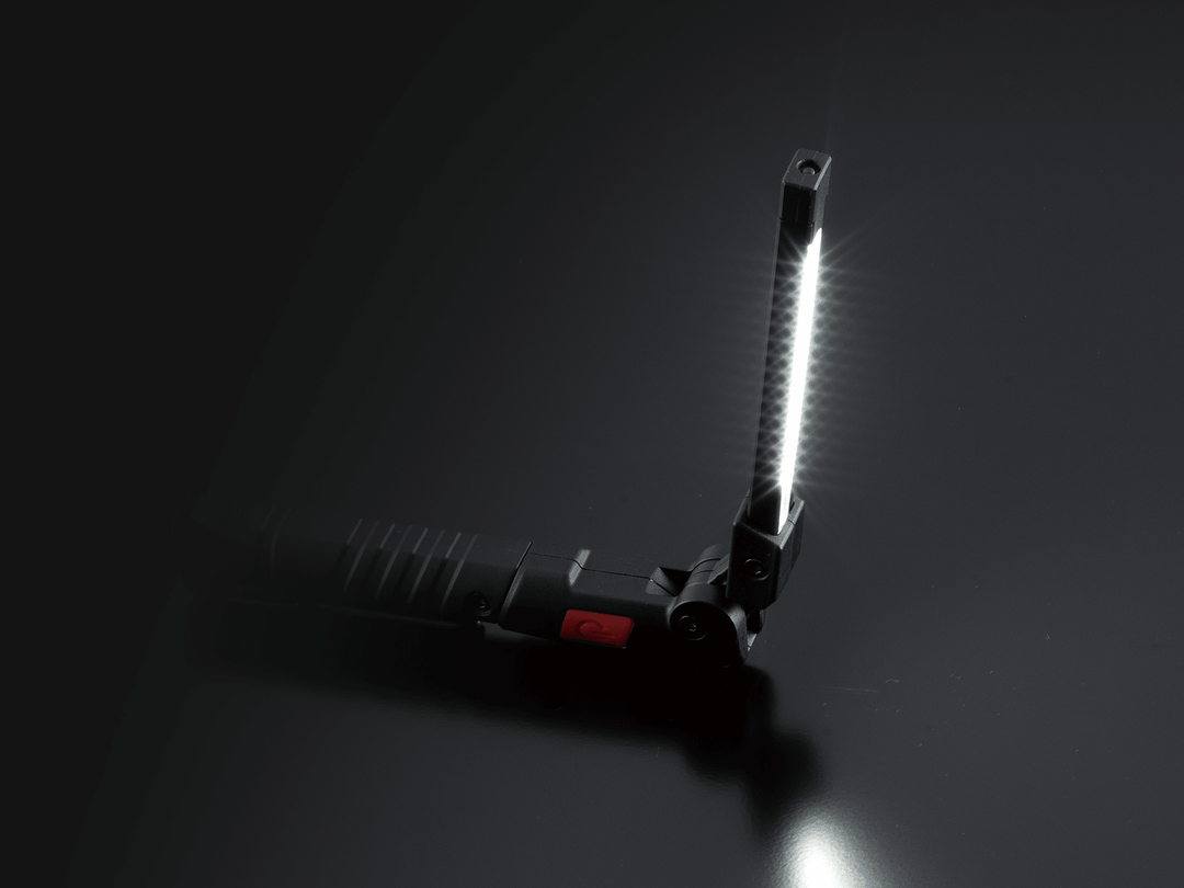 [AL815V] KTC(京都機械工具)充電式LED折りたたみライト（メインライト最大100lm） 単品1本 - MisakaZoo