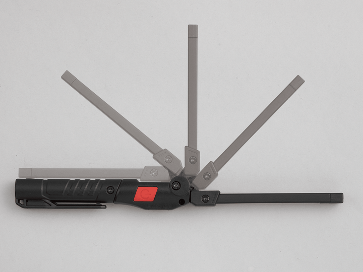 [AL815V] KTC(京都機械工具)充電式LED折りたたみライト（メインライト最大100lm） 単品1本 - MisakaZoo