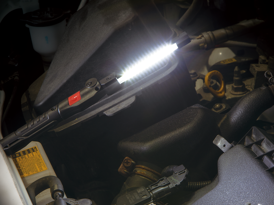 [AL815V] KTC(京都機械工具)充電式LED折りたたみライト（メインライト最大100lm） 単品1本