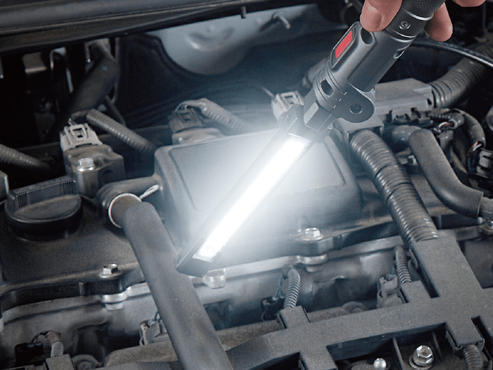 [AL815X] KTC(京都機械工具)充電式LED折りたたみライト（充電時間約3.0時間） 単品1個 - MisakaZoo