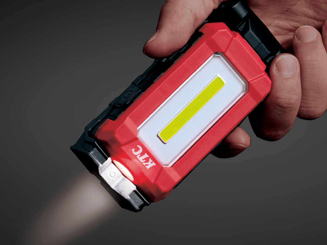 [AL818] KTC(京都機械工具)充電式LED折りたたみライト（充電時間約3.0時間） 単品1個 - MisakaZoo