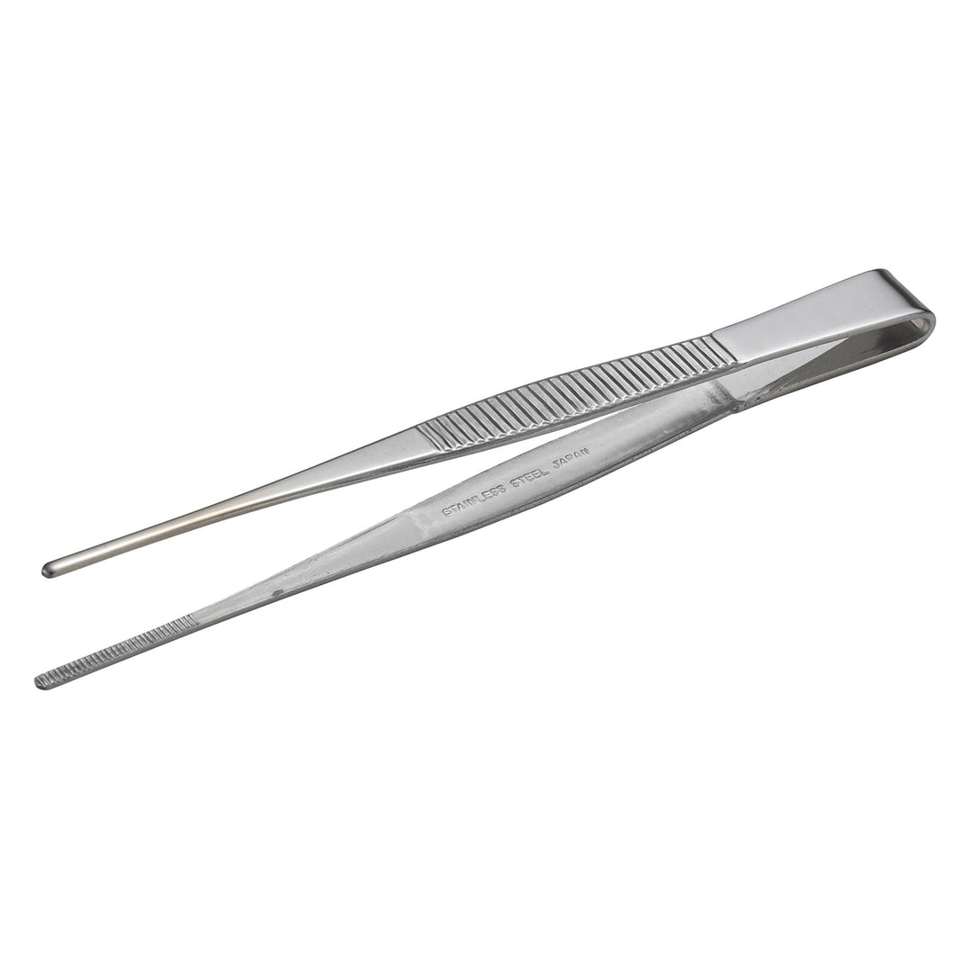 アネックス(Anex) 121 ステンレスピンセット 直125ｍｍ （先端ギザ） - MisakaZoo