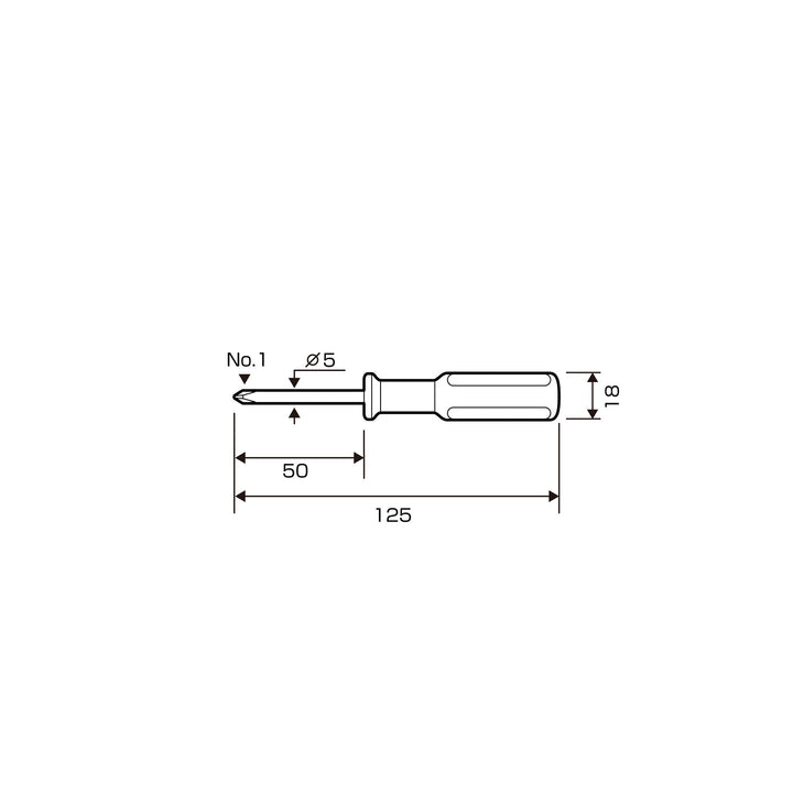 アネックス(Anex) 1850 プラスチック柄プラスドライバー - MisakaZoo