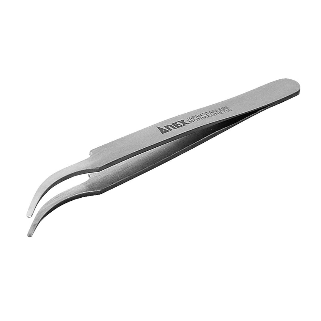 アネックス(Anex) 207 ステンレスピンセット 先丸鷲型120ｍｍ （SUS304） - MisakaZoo