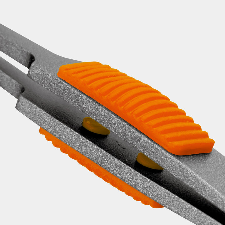 アネックス(Anex) 225 ラバーグリップ付 ステンレスピンセット 先細鷲型115ｍｍ 非粘着加工（SUS410） - MisakaZoo