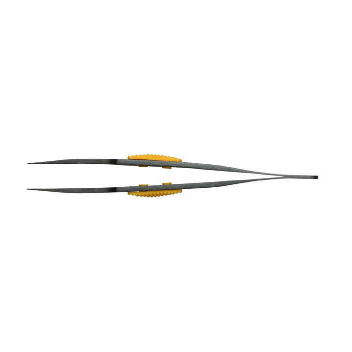 アネックス(Anex) 226 ラバーグリップ付 ステンレスピンセット 先丸型120ｍｍ 非粘着加工（SUS410） - MisakaZoo