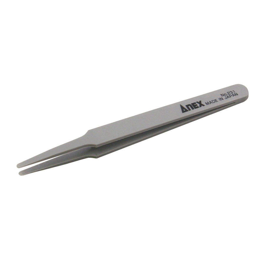 アネックス(Anex) 231 プラスチックピンセット 先丸型120mm - MisakaZoo
