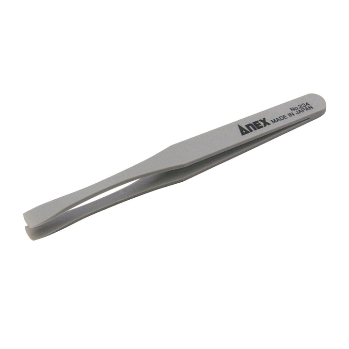 アネックス(Anex) 234 プラスチックピンセット 先丸平型120mm - MisakaZoo
