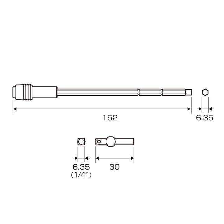 アネックス(Anex) 3350-635H スーパーアクショングリップドライバー専用ビット - MisakaZoo