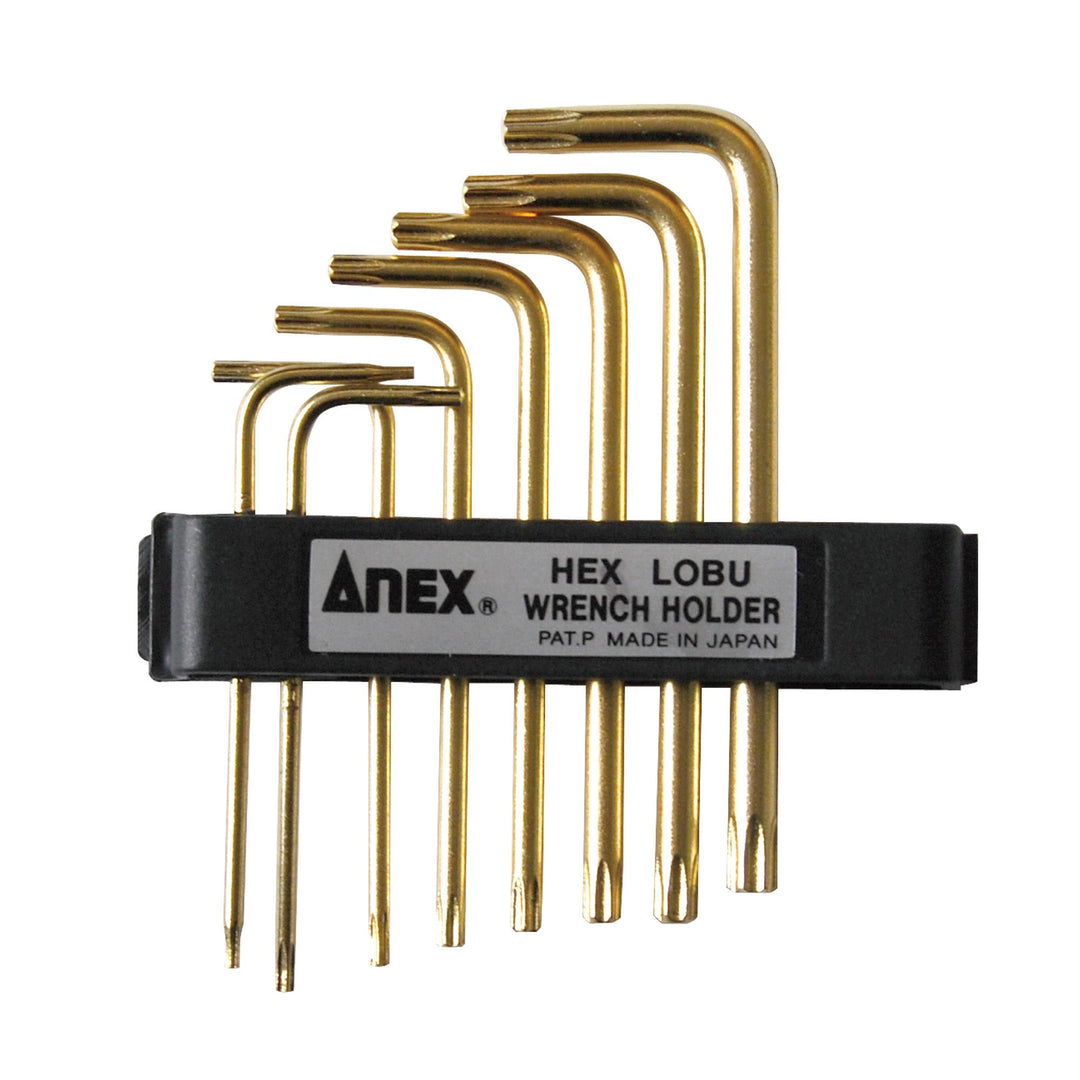アネックス(Anex) 638 L型へクスローブレンチセット穴付 8本組 - MisakaZoo