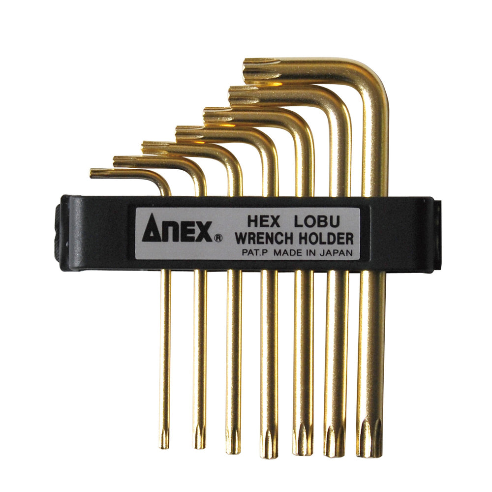 アネックス(Anex) 639 L型へクスローブレンチセット穴付 7本組 - MisakaZoo