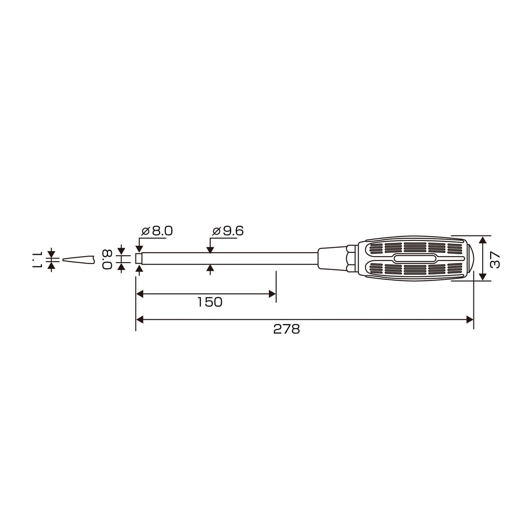 アネックス(Anex) 7200 短絡防止 絶縁ドライバー - MisakaZoo