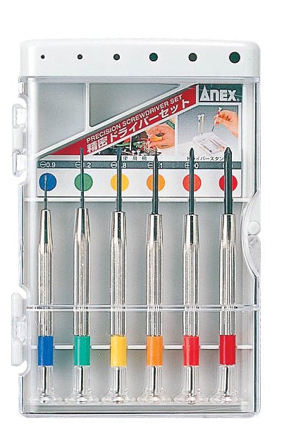アネックス(Anex) 800 精密ドライバーセット －＋6本組 - MisakaZoo