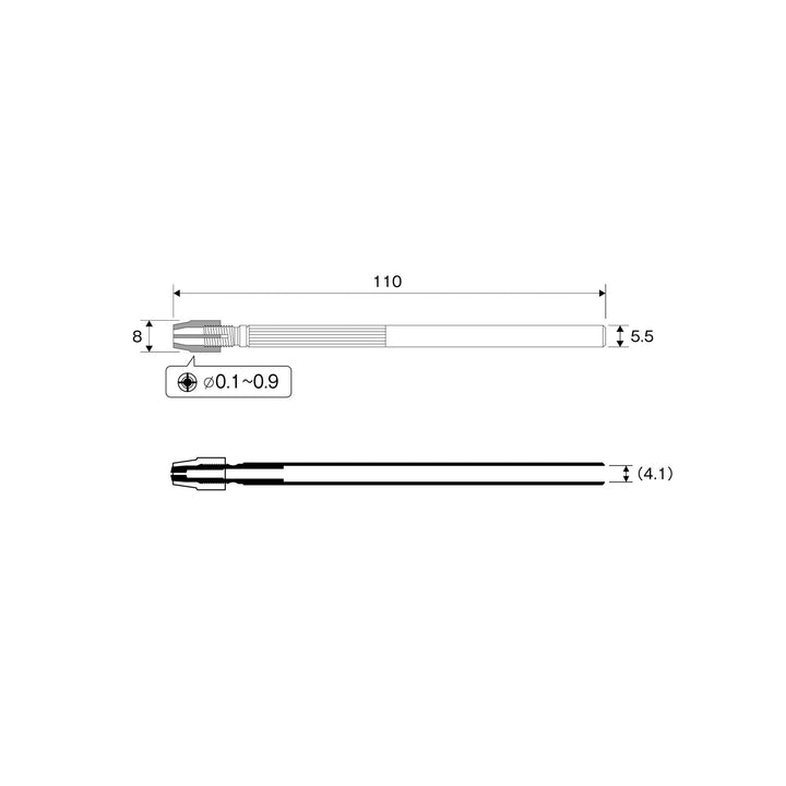 アネックス(Anex) 91-ST 強力ピンバイス貫通式 0.1～0.9ｍｍ（丸軸径） - MisakaZoo