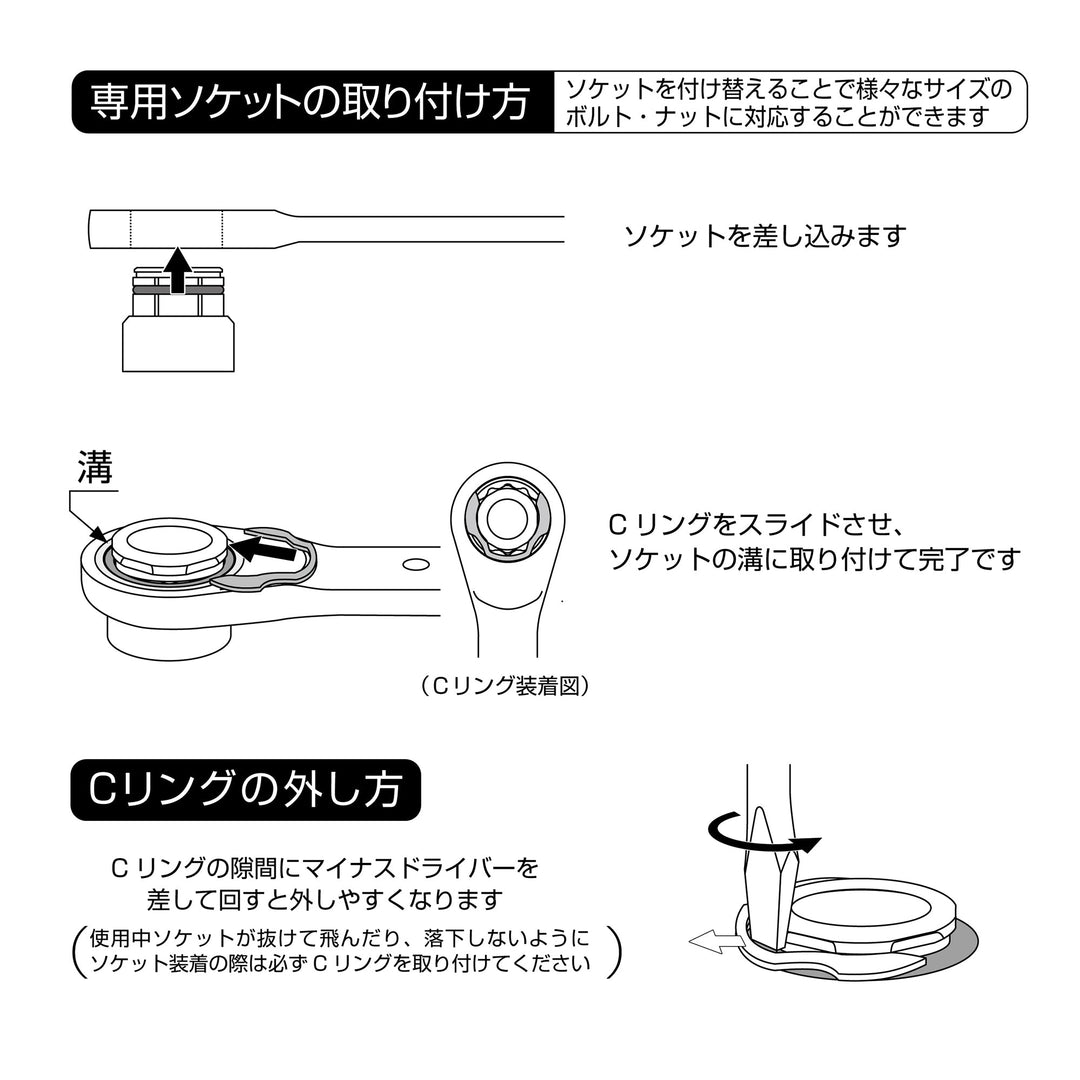 アネックス(Anex) AOA-19RW ラチェットレンチ19ｍｍ - MisakaZoo