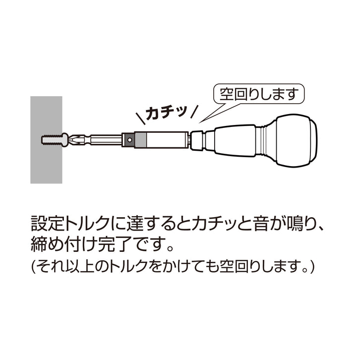 アネックス(Anex) ATA-M3 電気工事用トルクアダプター M3（設定トルク0.7 N・m） - MisakaZoo