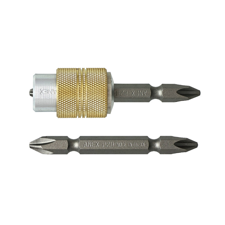 アネックス(Anex) AWB2-2065 ダブルビスストップ ＋2×65両頭ビット - MisakaZoo