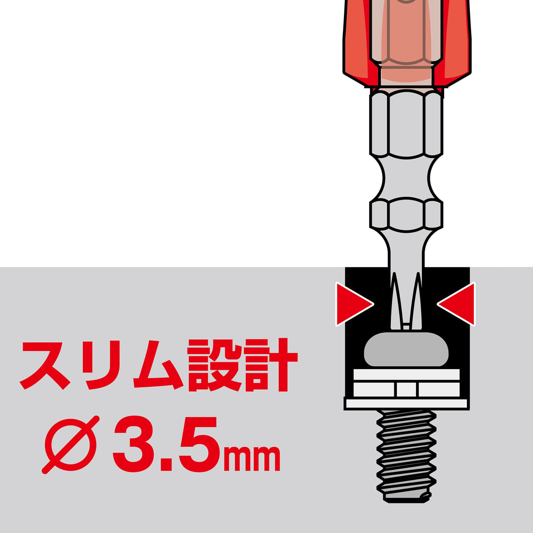 アネックス(Anex) AZM-1598 絶縁ビット 1本組 ＋1×−5×98 - MisakaZoo