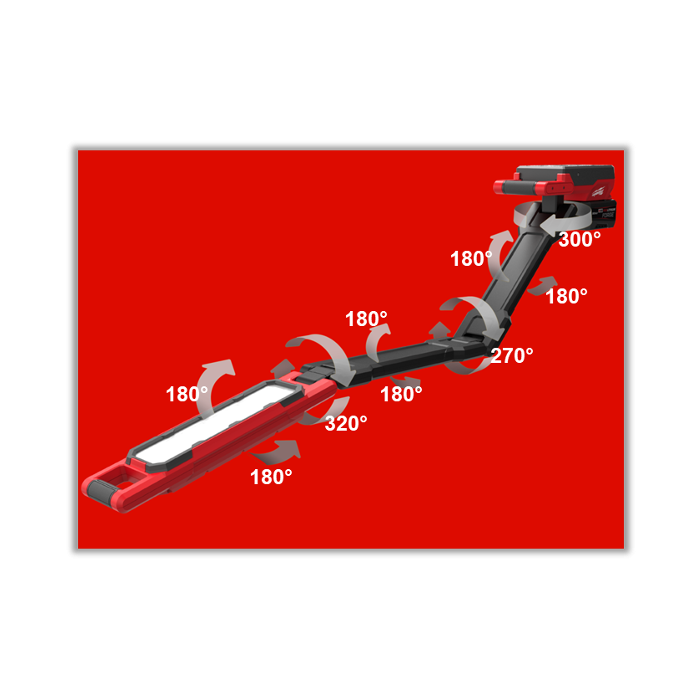 &quot; <tc>Bare-Tools (Tool Body Only)</tc> &quot; Milwaukee Tool | Milwaukee Tool M18 Bras magnétique réglable pour éclairage sous-marin M18 ABL-0 APJ