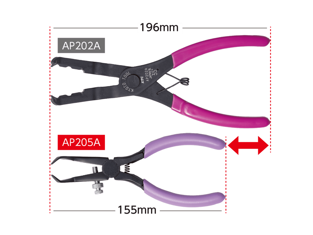[AP205A] KTC(京都機械工具)クリップクランププライヤ 30° 単品1個 - MisakaZoo