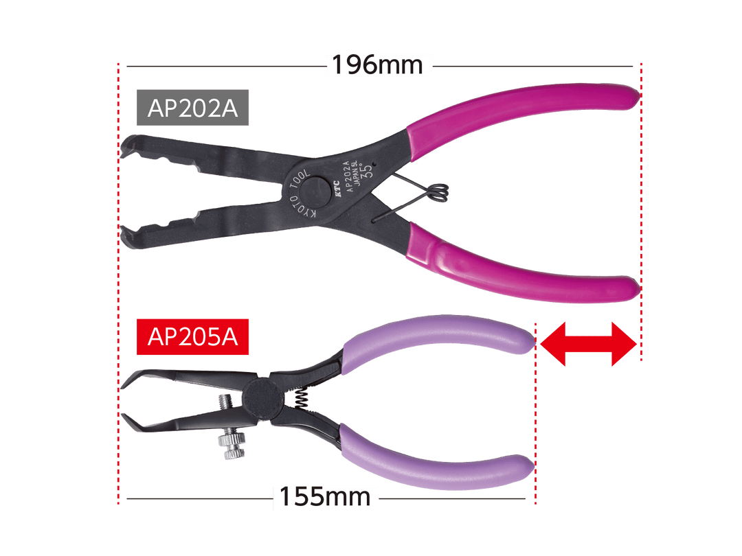 [AP205A] KTC(京都機械工具)クリップクランププライヤ 30° 単品1個 - MisakaZoo