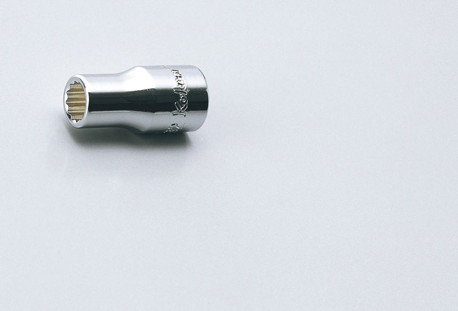 [AS2405A-3/16] Ko-ken(コーケン) 1/4"(6.35mm)SQ. 12角ソケット(航空規格(AS954)ソケット) 3/16" 単品1個 - MisakaZoo