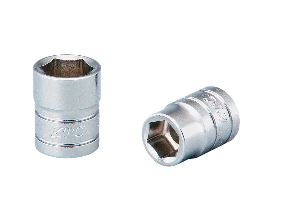 [B2-12] KTC(京都機械工具)6.3sq.ソケット（六角）（対辺12mm・全長20.5mm） 単品1個 - MisakaZoo