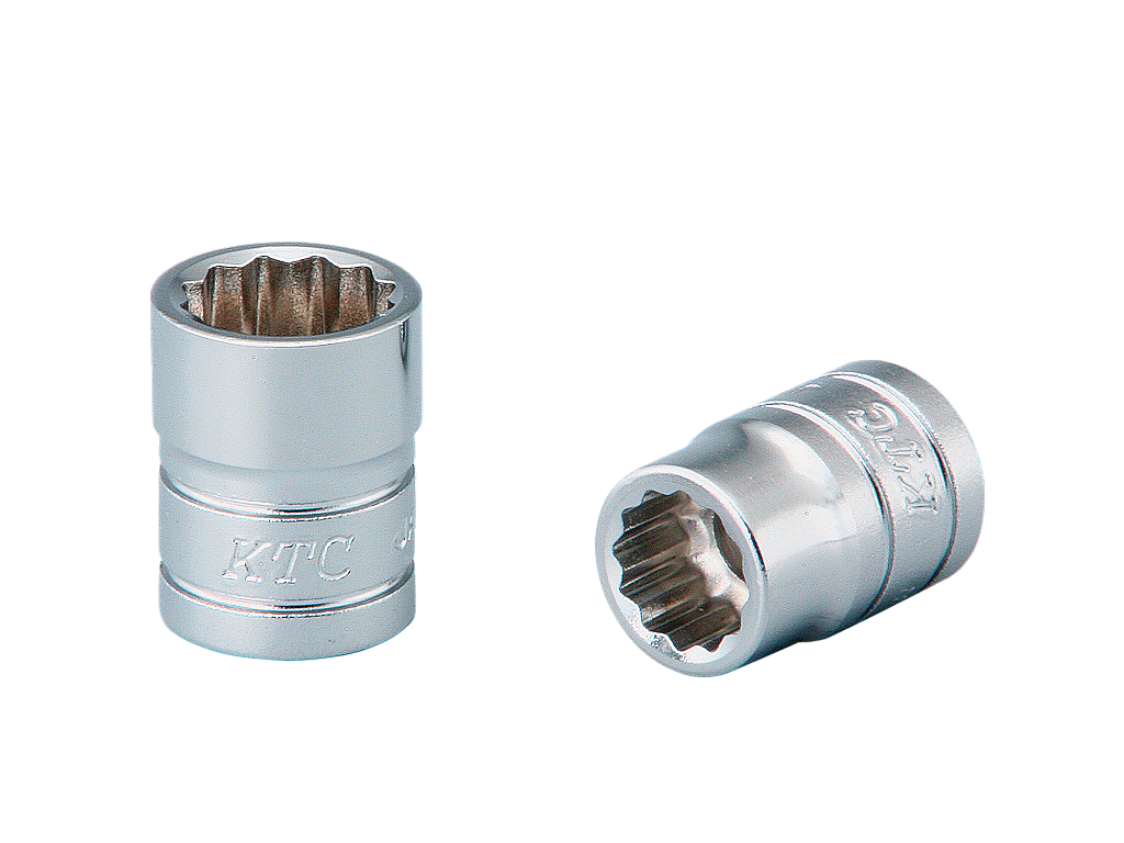 [B2-06W] KTC(京都機械工具)6.3sq.ソケット（十二角）（対辺6mm・全長18mm） 単品1個 - MisakaZoo