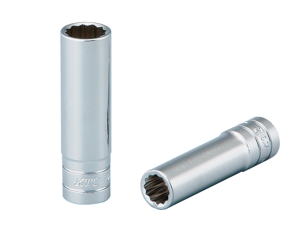 [B2L-10W] KTC(京都機械工具)6.3sq.ディープソケット（十二角）（対辺10mm・全長50mm） 単品1個 - MisakaZoo
